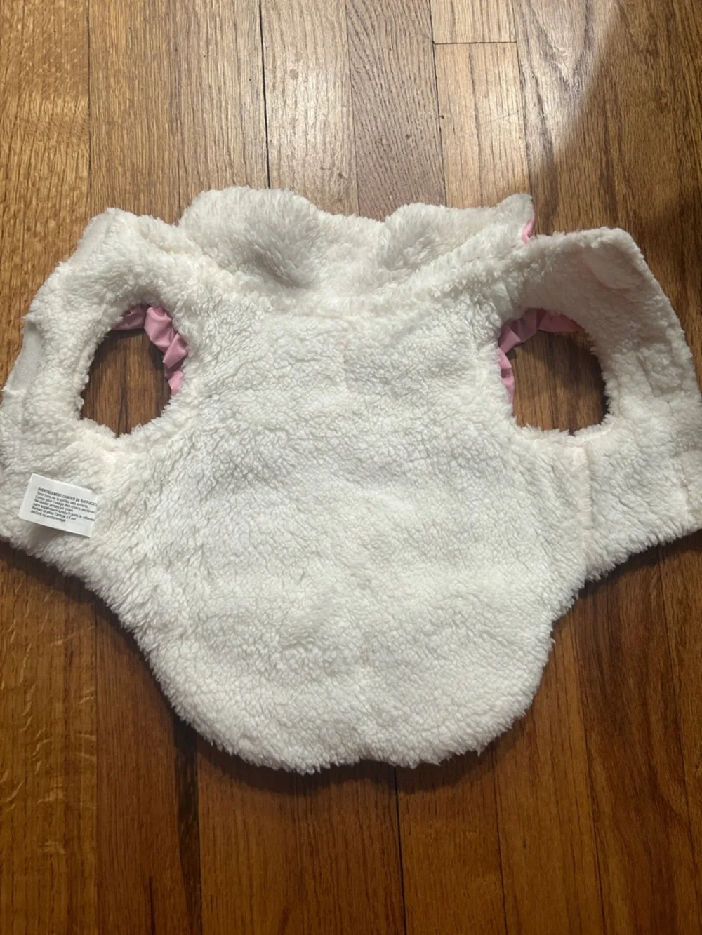 Cozy Pink Puffer Dog Jacket with Faux Fur Collar - Small